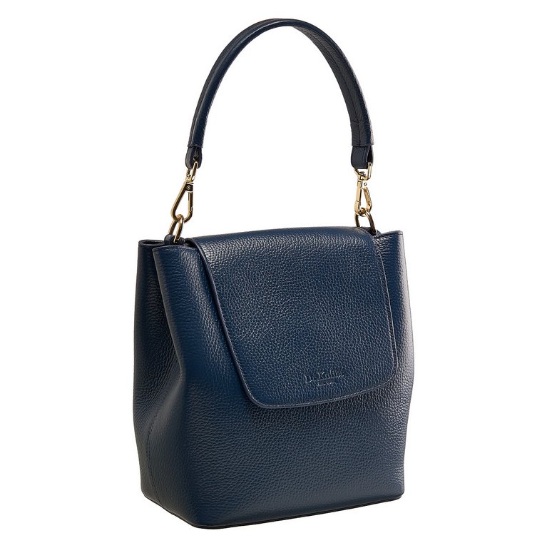 Сумка женская Dr.Koffer нат.кожа, сине-фиолетовый