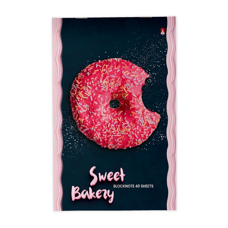 Блокнот А5  40л., 127*200 мм, на скрепке Альт "ДОНАТ РУЛИТ!" мягкая обл., 4 вида