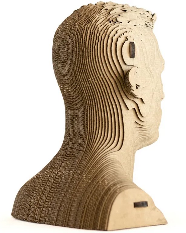 Сборная модель из гофрокартона "Роналду" h=18см, 117 дет., 6+, 5cult