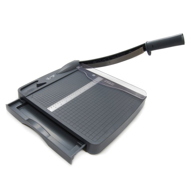 Резак для бумаги сабельный А4 до 12 л с органайзером JLS 948