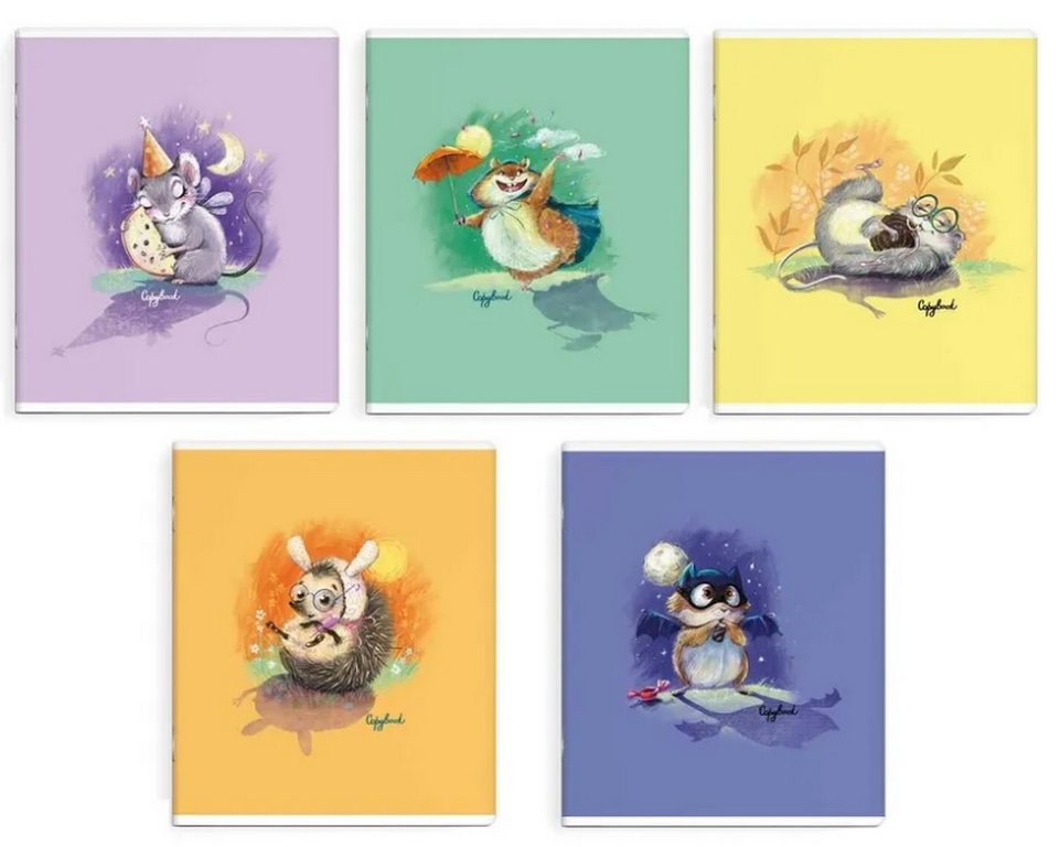 Тетрадь 48 лист кл. А5 на скрепке "ПРОСТЫЕ РАДОСТИ"