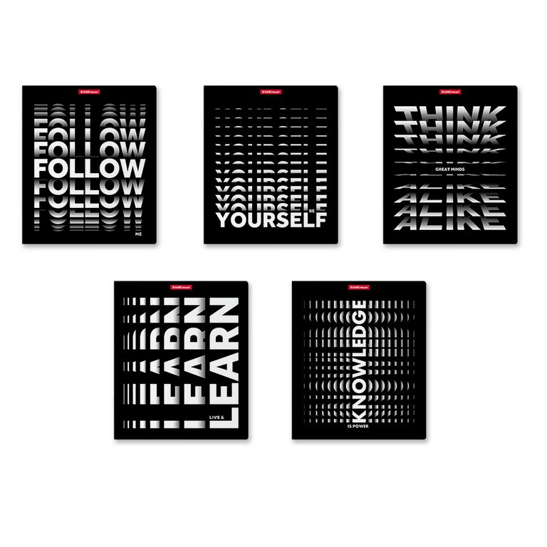 Тетрадь 96 лист кл. А5 на скрепке " Follow Me"