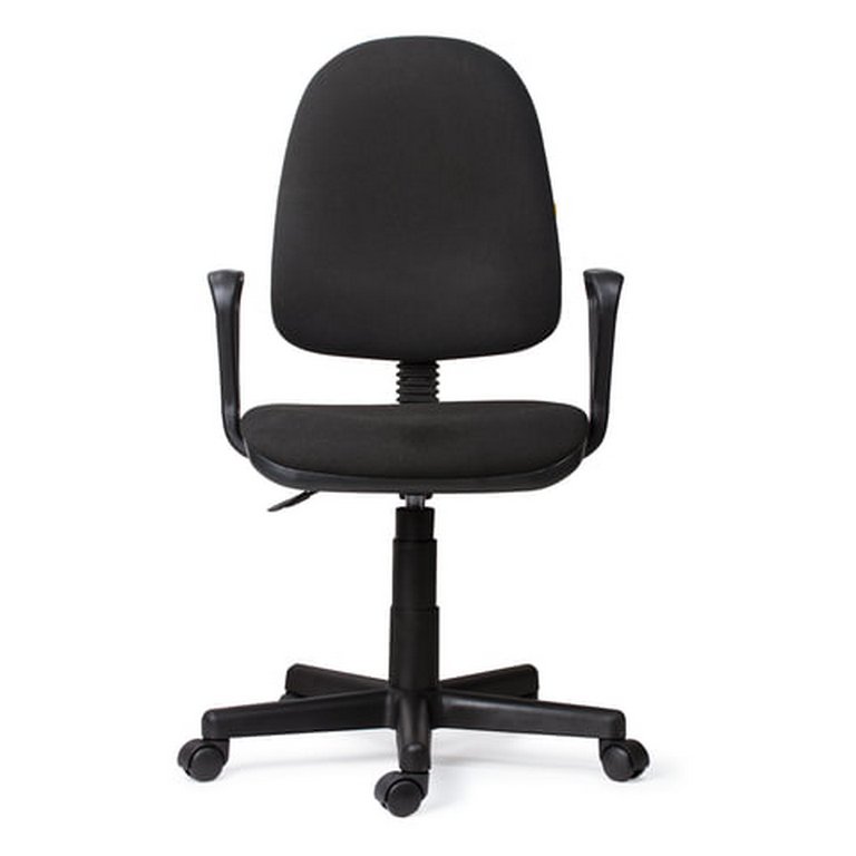 Кресло оператора Престиж (ткань черная) до 80 кг