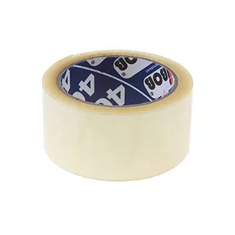 Скотч двухсторонний (полипроп. основа) 50 мм*25 м Нова Ролл