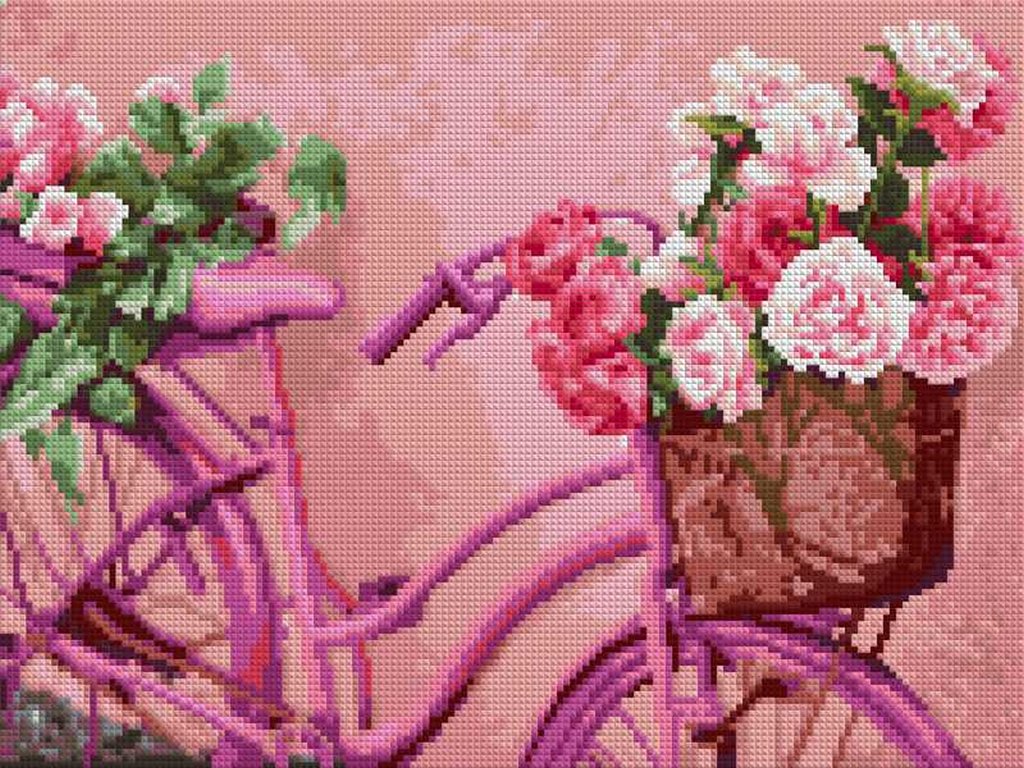 Алмазная мозаика 30*40см "Романтика" LORI