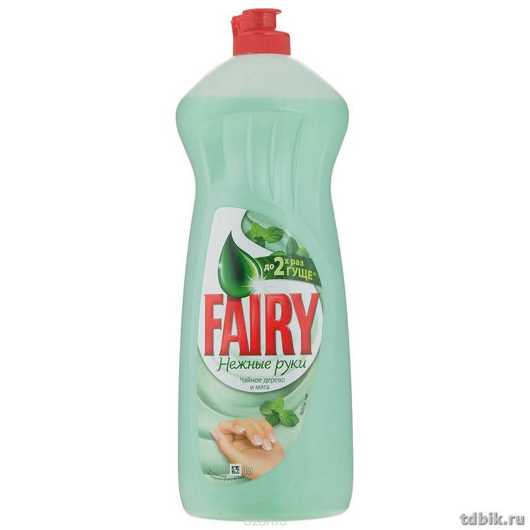 Жидкость д/мытья посуды Fairy Пена эффект  450 мл., чайное дерево и мята
