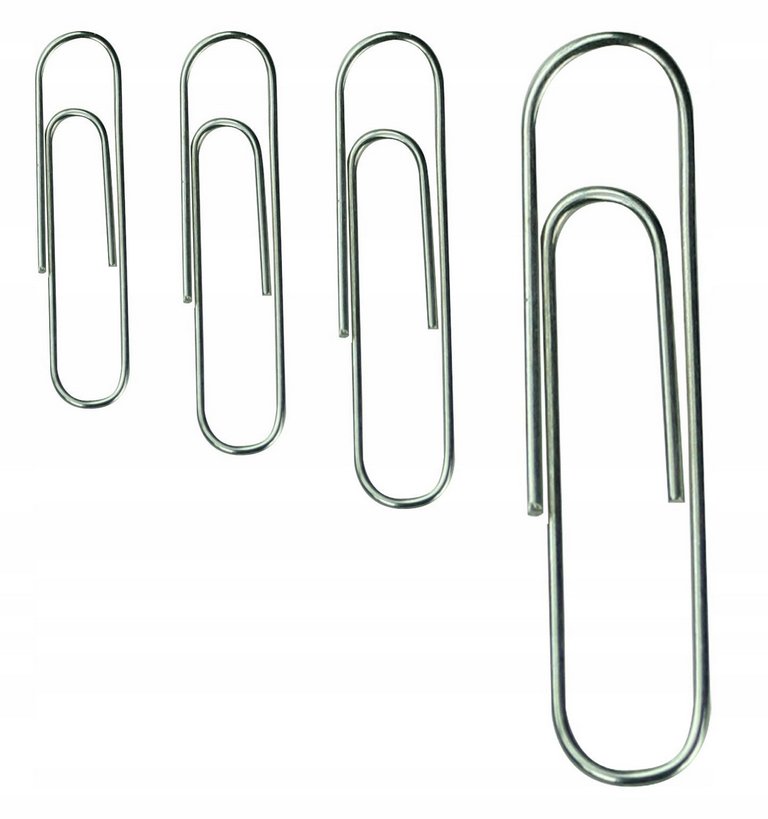 Скрепки 33 мм 100 шт/уп никелированные deVENTE