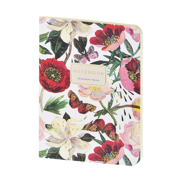 Тетрадь 32 лист кл. А6- на сшивке "FLORA.Пионы"