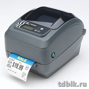 Принтер этикеток термотрансферный Zebra GK420t