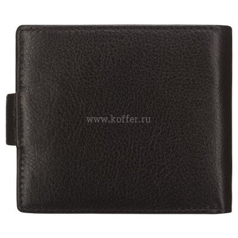 Портмоне Dr.Koffer 11*9,5см, нат. кожа, черный