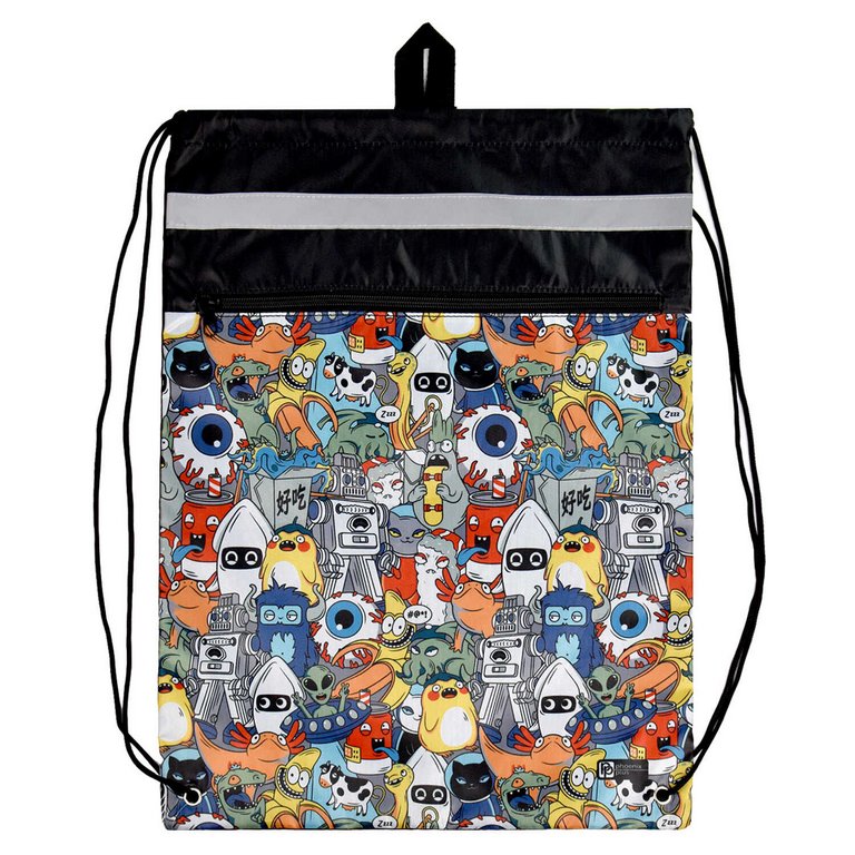 Сумка для обуви для мальчика 48*36 см Феникс+ "Монстрики"