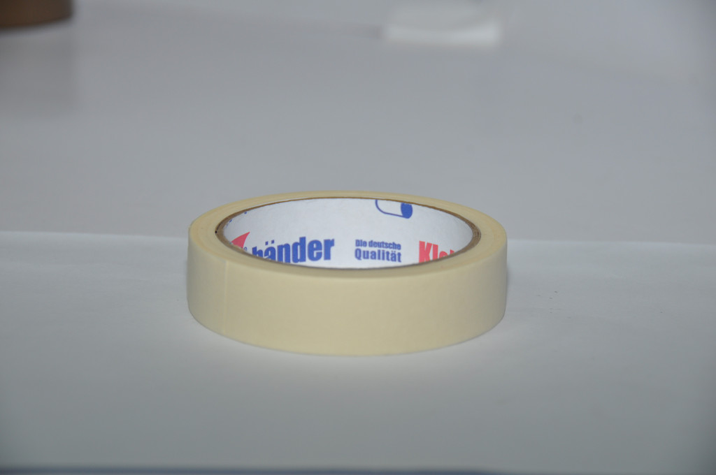 Скотч бумажный 25 мм*30 м, 120 мкм (малярный)