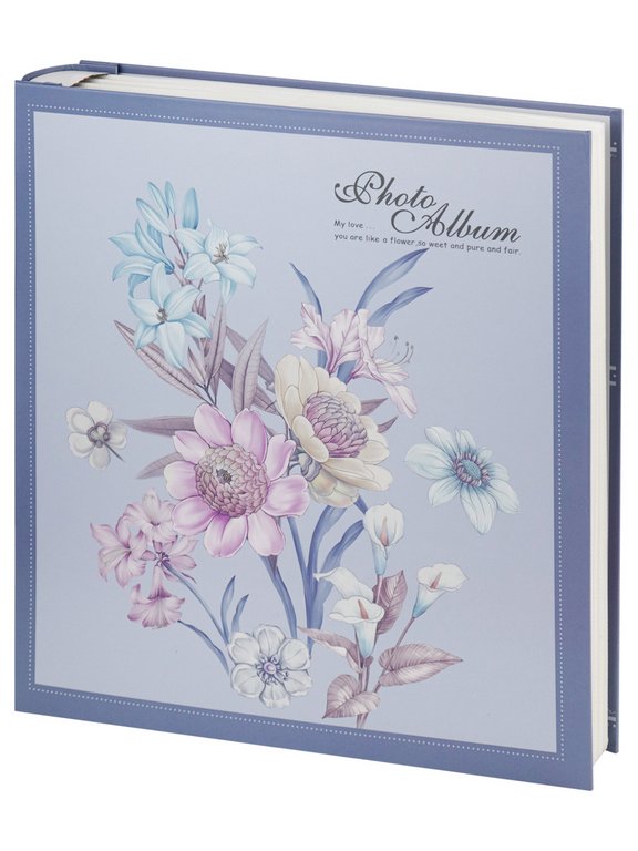 Фотоальбом 500 фото 10*15см "Весенняя радость, нежные цветы" твердая обложка, MILAND