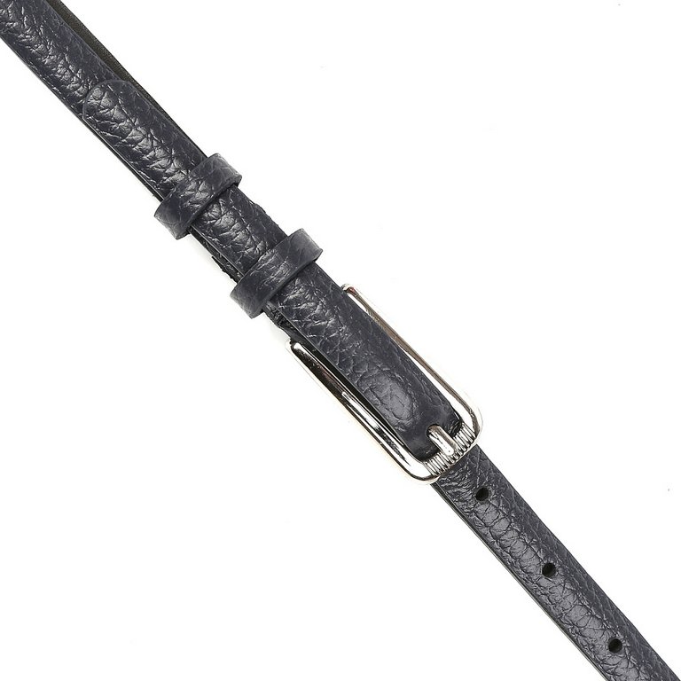 Ремень FABRETTI женский, натуральная кожа, размер 120, тем. синий