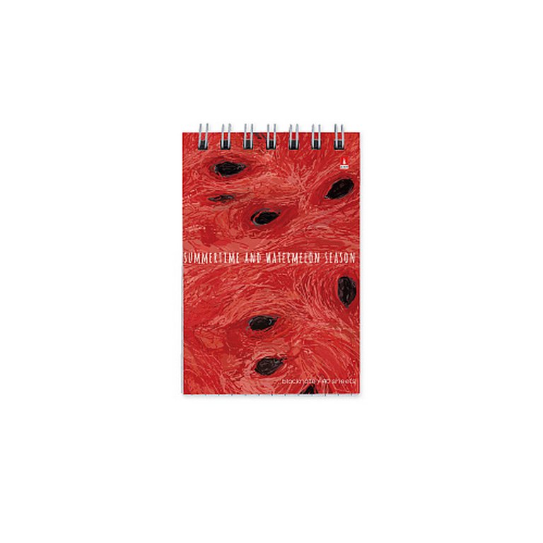 Блокнот А7  40л.,  68*101 мм, на гребне Альт "EXOTIC FRUITS" 5 видов