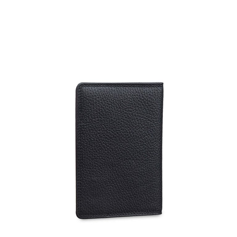 Обложка для паспорта Dr.Koffer нат. кожа, черный