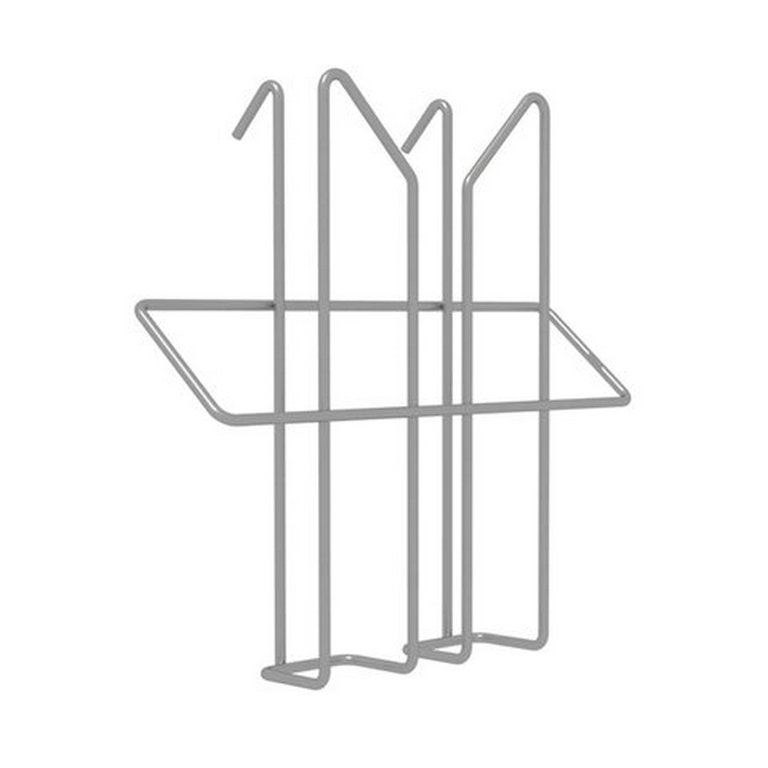 Карман навесной для стоек ПАРУС, А5, 160х160х50 мм, хром