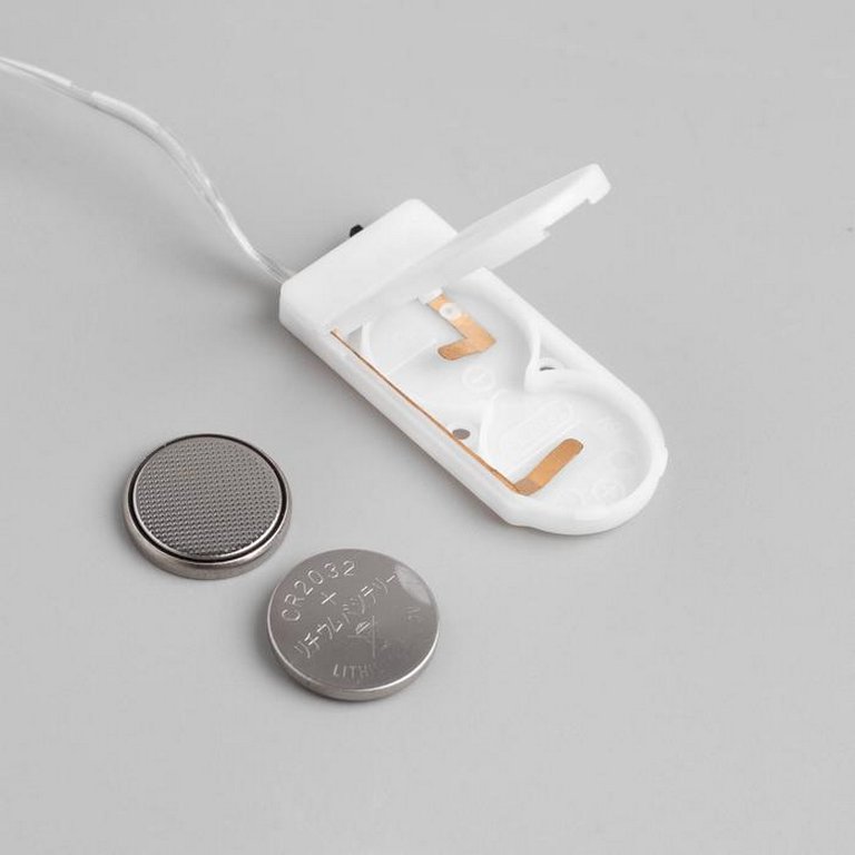 Гирлянда комнатная Нить  "Роса"  5м, 50 теплых ламп, на батарейках (от 0 до +35 °С)