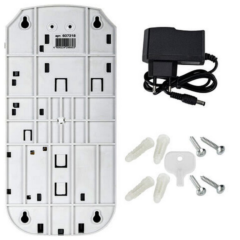 Диспенсер для жидкого мыла 1л, сенсорный, наливной белый пластик ЛАЙМА Professional