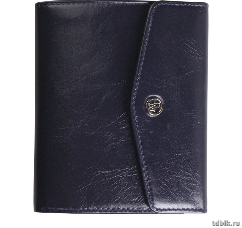 Портмоне D.Morelli "Бонни" нат.кожа, синий