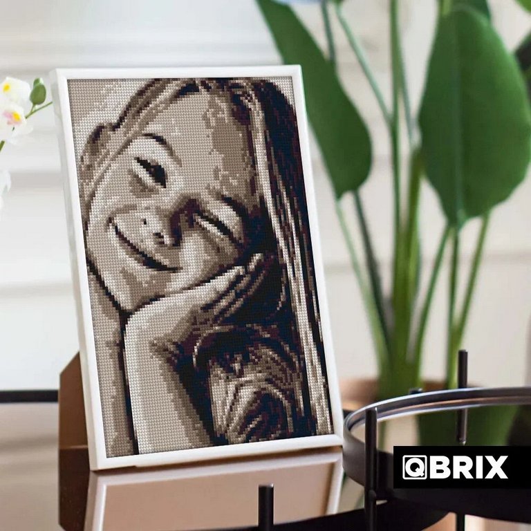 Алмазная фото-мозаика  А4 QBRIX VINTAGE