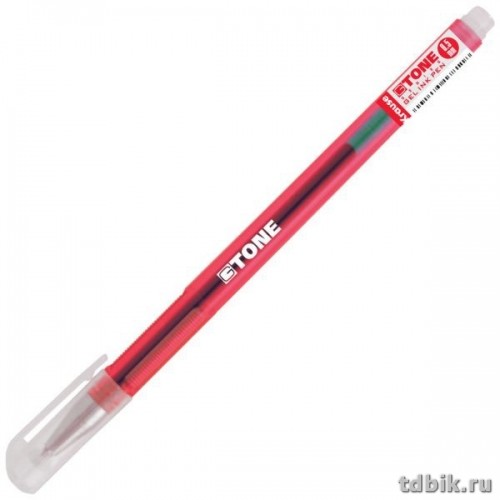 Ручка гелевая ErichKrause G-Tone трехгран. 0,5мм красная (стерж.129мм, линия 0,4мм)