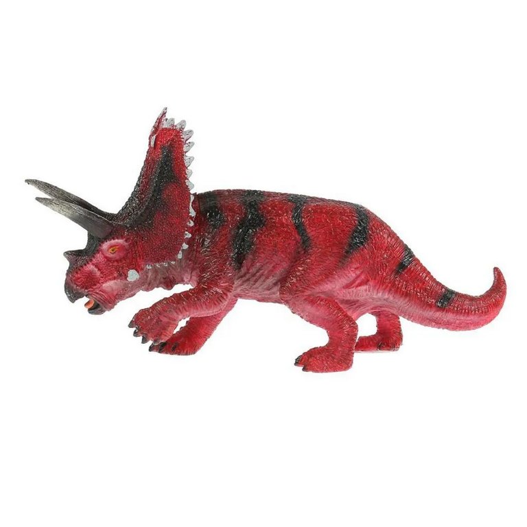Игрушка пластизоль Динозавр Трицераптор 26*8,5*13,5 см, ИГРАЕМ ВМЕСТЕ
