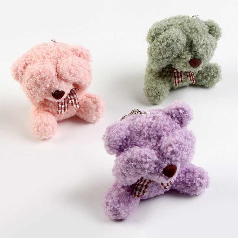 Брелок "Медвежонок" 8см ассорти