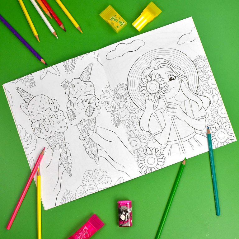 Раскраска А4 "Времена года. Лето" 8л Феникс+