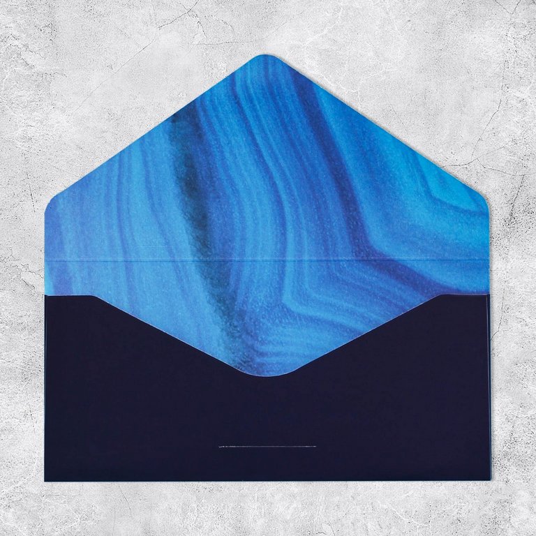 Конверт (для денег)  ЛЮКС "Подарок" софт тач мужской