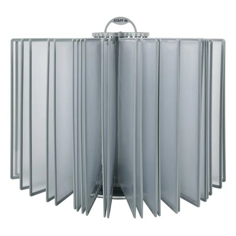 Демонстрационная система настольная 30 панелей (серый) А4 STAFF