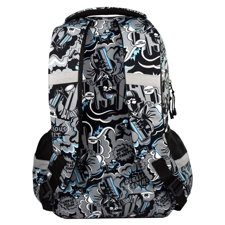 Рюкзак школьный для мальчика Феникс+ "Бунтарский дух" 44*31*16 см, полиэстер