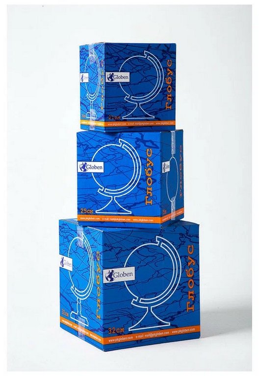 Глобус физический D=21 см Globen