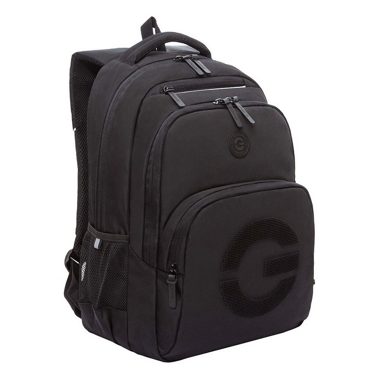 Рюкзак молодежный мужской Grizzly 45*32*23 см., черный