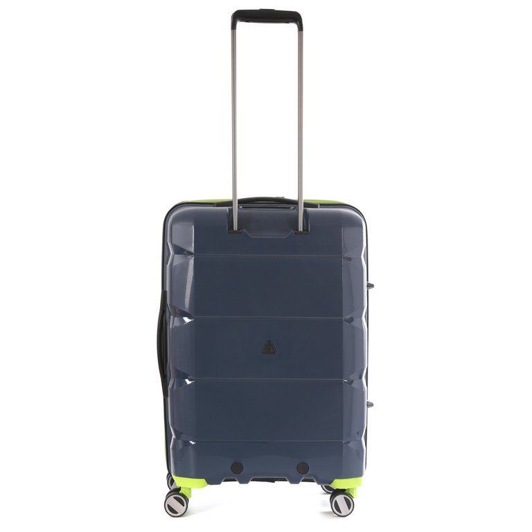 Чемодан 4-х колесный FABRETTI 100% полипропилен, 66*45*26 см, синий