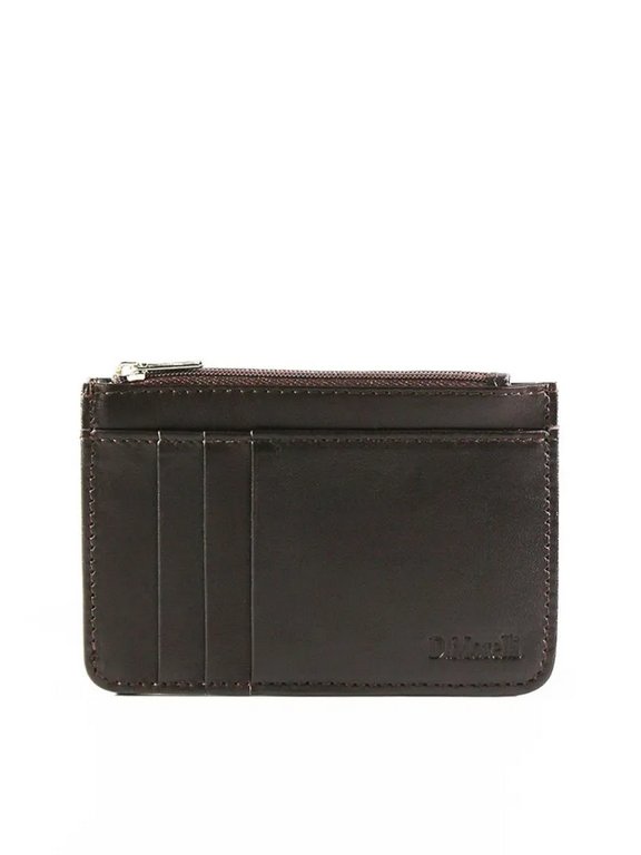 Картхолдер D.Morelli "Brown" нат. кожа, коричневый, 13*9 см