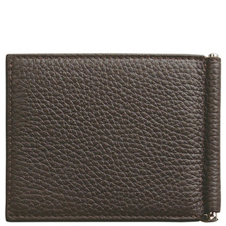 Зажим для денег D.Morelli "Вестерн" нат.кожа,  коричневый