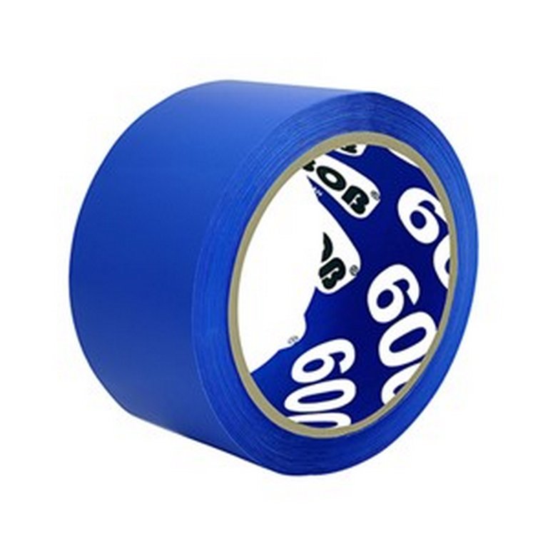 Скотч цветной синий 48 мм *66 м, 45 мкм Unibob