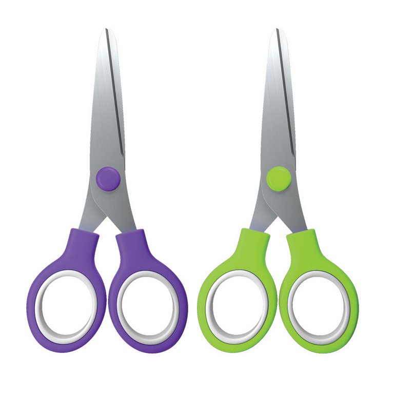 Ножницы 130 мм детские закругленные лезвия, Erich Krause "Standard Junior"