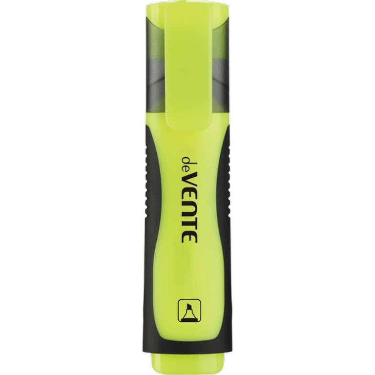 Текст-маркер deVENTE 1-5мм желтый (с каучуковыми вставками)