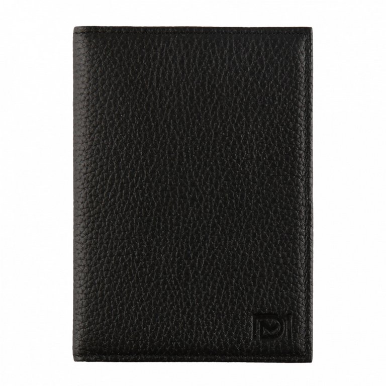 Бумажник водителя D.Morelli "Texas" нат. кожа, черный