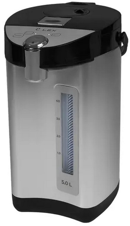 Термопот LEX LXTP 3612 серебристый, 5 литров