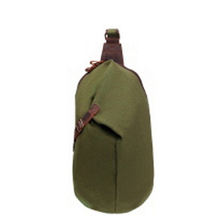 Рюкзак молодежный мужской  Dr.Koffer натуральная кожа/текстиль 43*23*15см, хаки