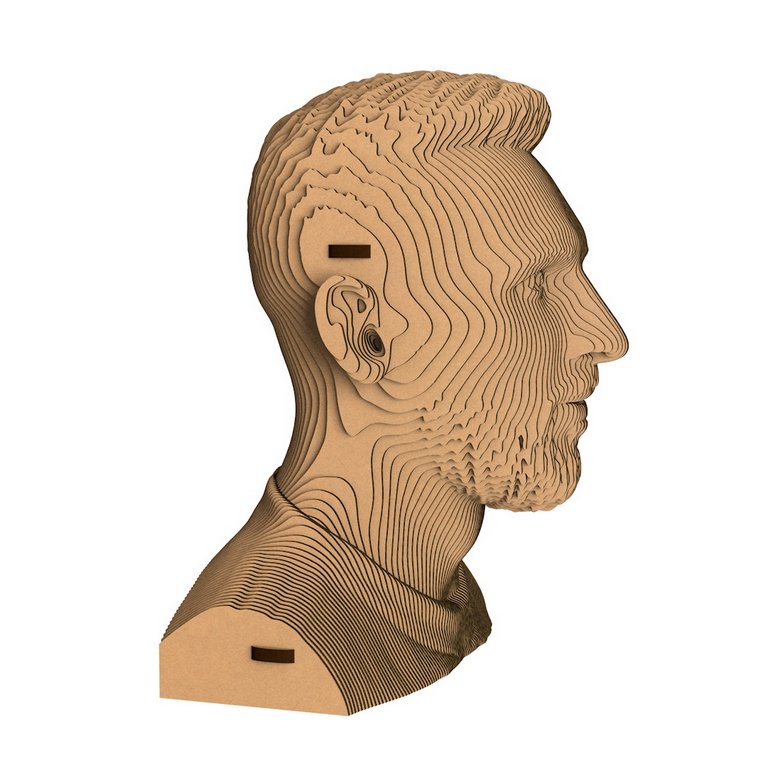 Сборная модель из гофрокартона "Месси - чемпион мира" h=18см, 122 дет., 6+, 5cult