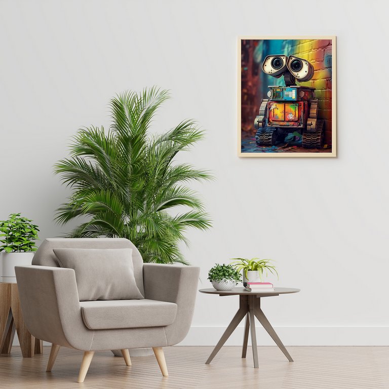 Роспись по номерам (холст) 40*50см "Бен Бертт Валл-и" (подрамник+основа+акрил.+кисти) 28цв.