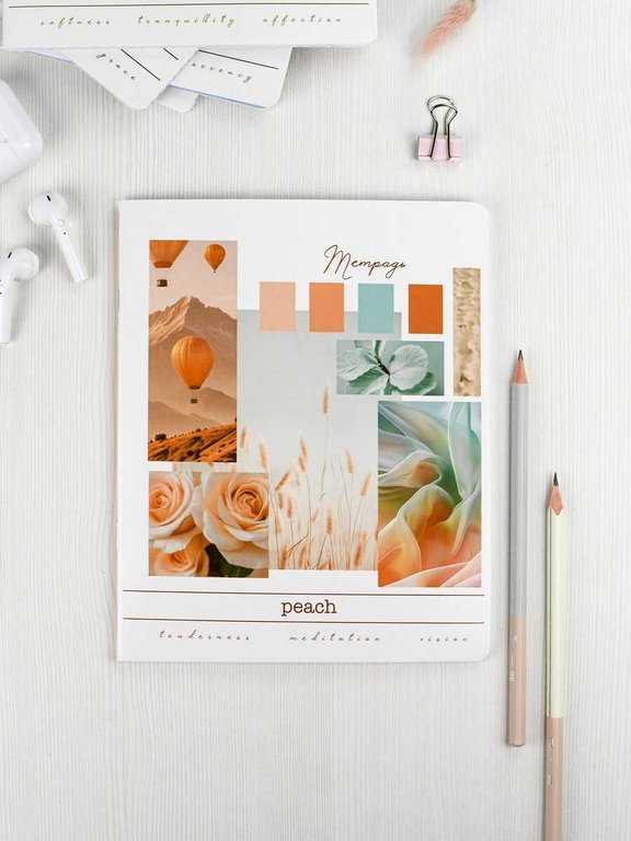 Тетрадь 48 лист кл. А5+ на скрепке "КОЛЛАЖ" 5 ВИДОВ