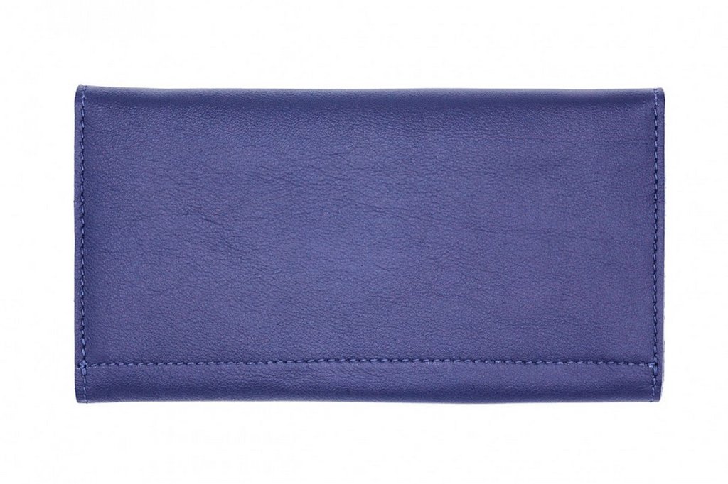 Портмоне D.Morelli женское "Монтана" конверт большое, нат.кожа, цв. фиолетовый