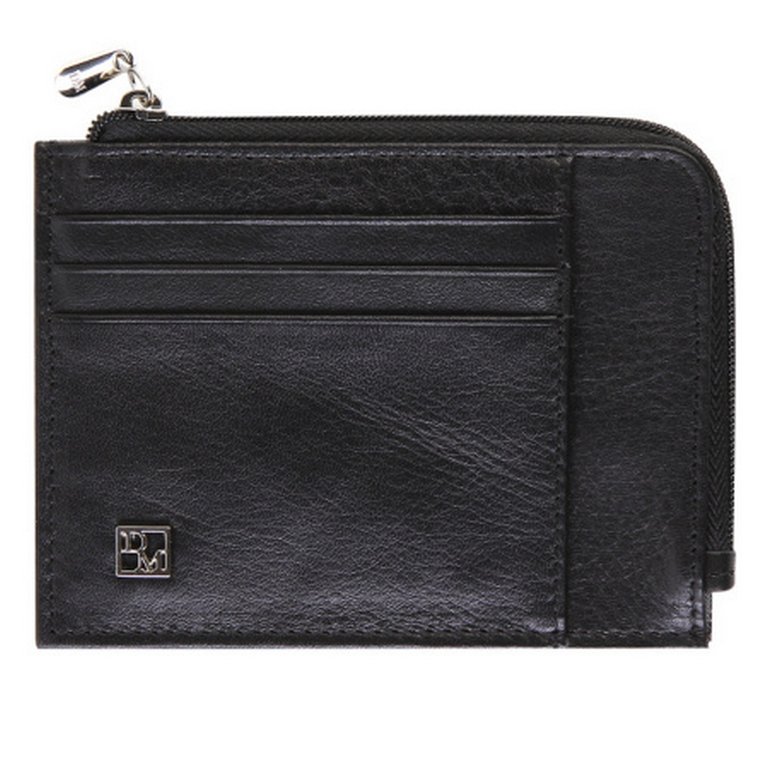 Картхолдер D.Morelli "Модерн" с RFID-защитой, нат.кожа, цв. Черный