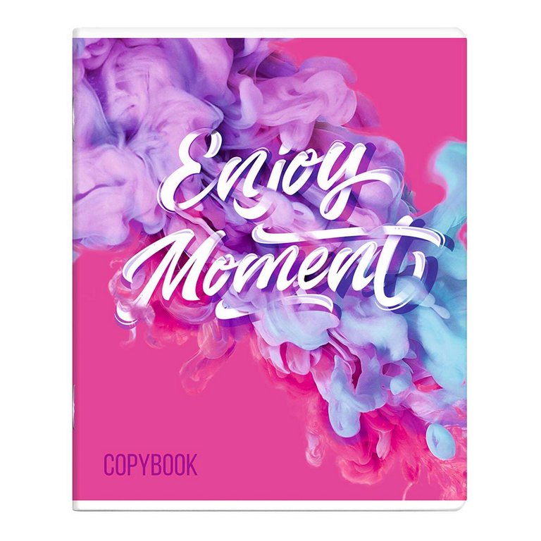 Тетрадь 48 лист кл. А5+ на скрепке "СОЧНЫЙ ДЫМ" ассорти