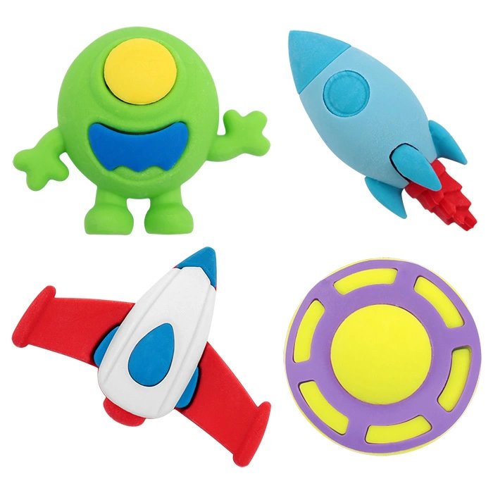 Ластик "Космические приключения" 4см (ассорти)